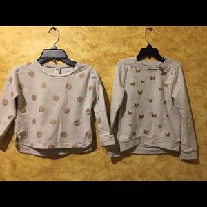 TWO LONG SLEEVES SWEATERS TOPS